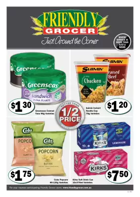 Friendly Grocer catalogue