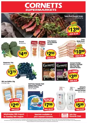 CORNETTS catalogue (valid until 19-08)