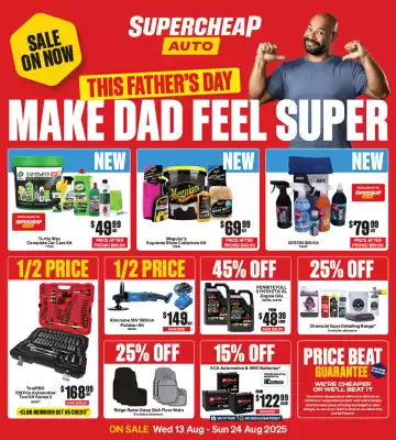 SuperCheap Auto catalogue (valid until 24-08)