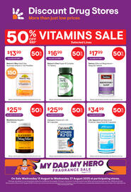 Discount Drug Stores catalogue Page 1