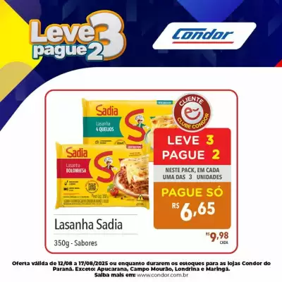 Catálogo Supermercados Condor (válido até 17-08)