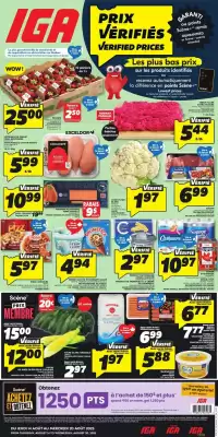 IGA flyer