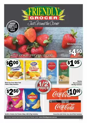 Friendly Grocer catalogue (valid until 12-08)