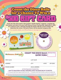 Natural Grocers ad Page 28