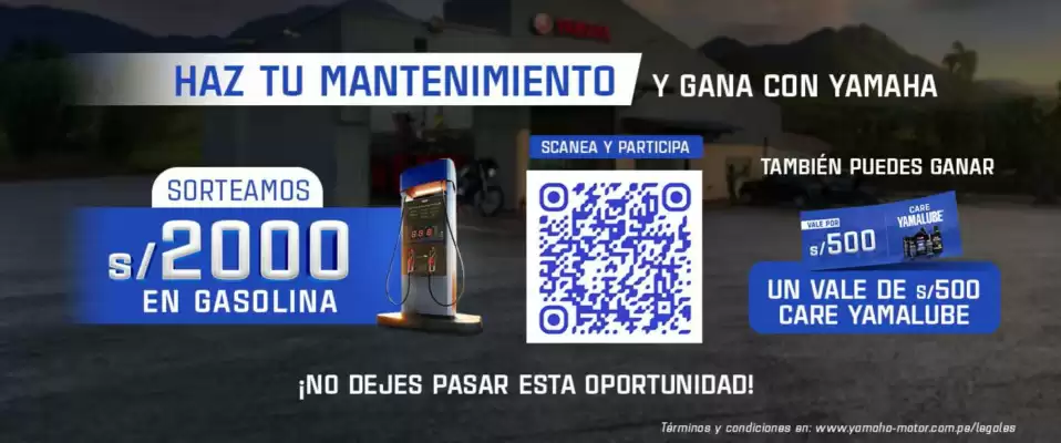 Catálogo Yamaha (válido hasta 31-08)