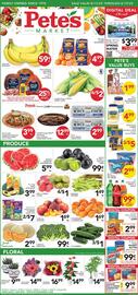 Pete's Fresh Market Weekly Ad week 33 Page 1