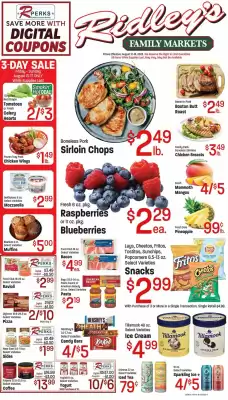 Ridley's Family Markets Weekly Ad (valid until 19-08)