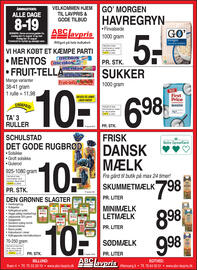ABC Lavpris tilbudsavis uge 33 Side 1