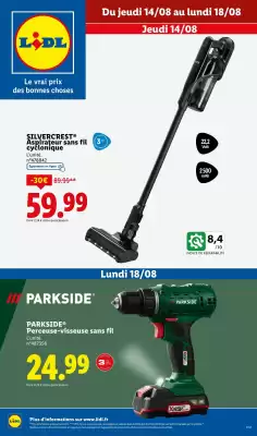 Catalogue Lidl (valable jusqu'au 18-08)