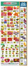 Sellers Bros Weekly Ad week 33 Page 1