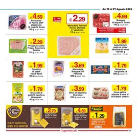 Volantino Sì con te Supermercati Pagina 11