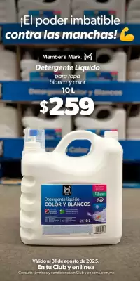Catálogo Sam's Club (válido hasta 31-08)