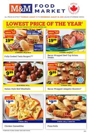 M & M Food Market flyer week 33 Page 1