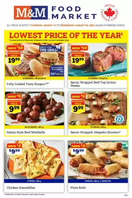 M & M Food Market flyer