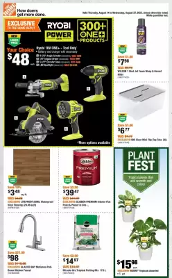 Home Depot flyer (valid until 21-08)