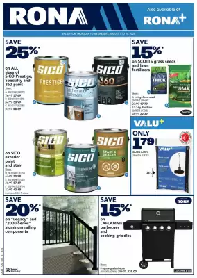 RONA flyer (valid until 21-08)