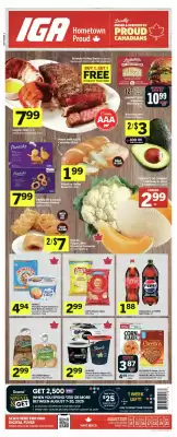 IGA flyer