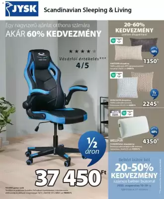 JYSK akciós újság (érvényes eddig: 9-09)