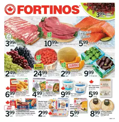 Fortinos flyer (valid until 20-08)
