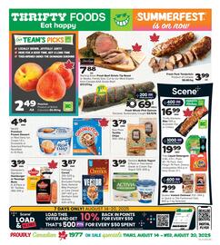 Thrifty Foods flyer week 33 Page 1