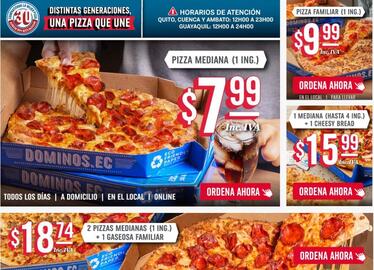 Catálogo Domino's Pizza Página 1