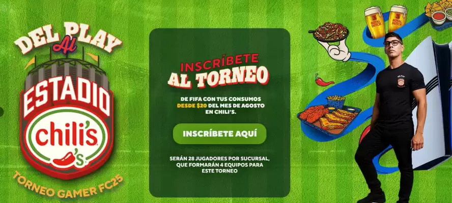 Catálogo Chili's (válido hasta 24-08)