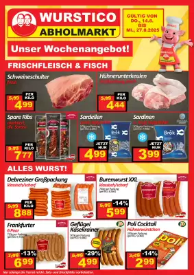 Wurstico Flugblatt (gültig bis 27-08)