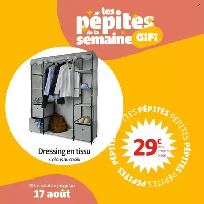 Catalogue Gifi (valable jusqu'au 17-08)