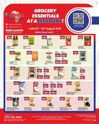 Africa Cash and Carry catalogue (valid until 30-08)