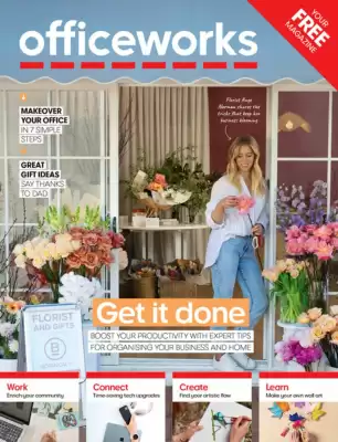 Officeworks catalogue (valid until 31-08)