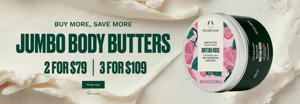The Body Shop catalogue (valid until 27-08)
