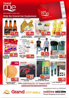 Grand Mall Sharjah catalogue (valid until 13-08)