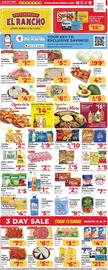 Supermercado El Rancho Weekly Ad week 33 Page 1