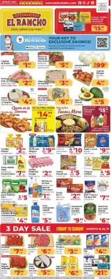 Supermercado El Rancho Weekly Ad (valid until 19-08)