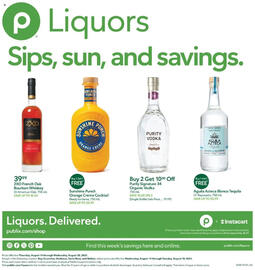 Publix Weekly Ad week 33 Page 1