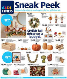 Aldi Weekly Ad week 34 Page 1