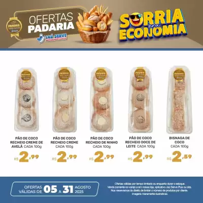 Catálogo Supermercados Jau Serve (válido até 31-08)