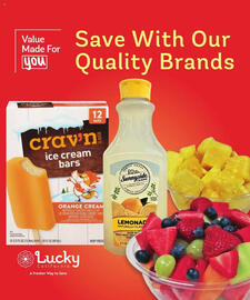 Lucky Supermarkets Weekly Ad Page 1