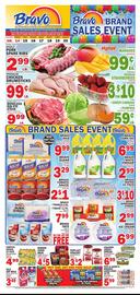 Bravo Supermarkets Weekly Ad week 33 Page 1