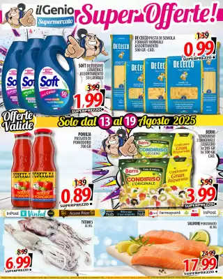 Volantino Il Genio Supermercato (valido fino al 19-08)