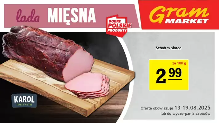 Gram Market gazetka (ważność do 19-08)