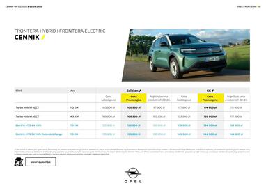 Opel gazetka | Frontera Strona 10