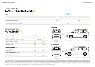 Opel gazetka | Combo electric Strona 19