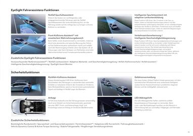 Subaru Flugblatt | Crosstrek Seite 11