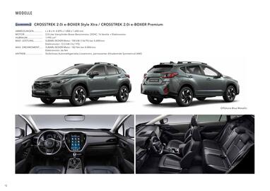 Subaru Flugblatt | Crosstrek Seite 12