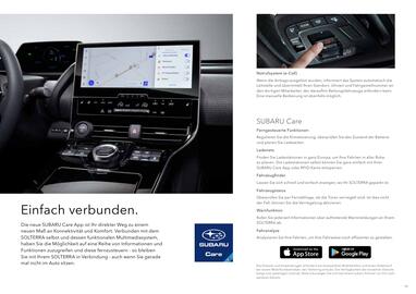 Subaru Flugblatt | Solterra Seite 11
