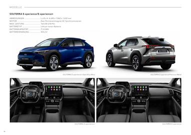Subaru Flugblatt | Solterra Seite 14