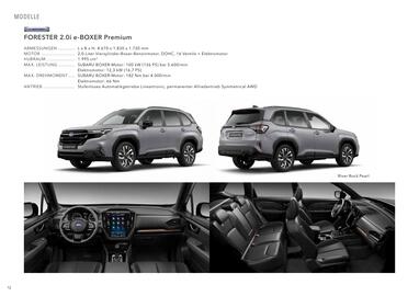 Subaru Flugblatt | Forester Seite 12