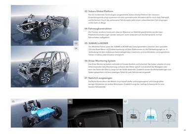 Subaru Flugblatt | Forester Seite 9