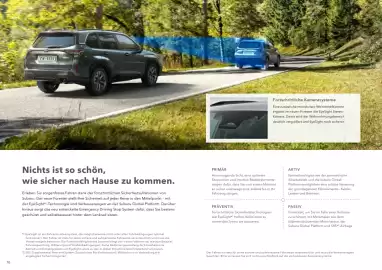 Subaru Flugblatt | Forester Seite 10